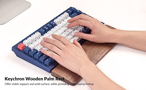 Amazon.co.jp：木製キーボードリストレスト パームレスト Keychron Q1